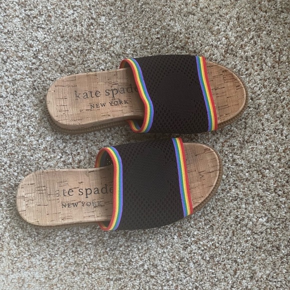 kate Spade New York  Wren knit Fabric Sandals - Picture 7 of 8